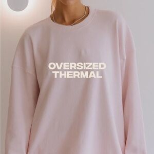 Daily Drills Oversized Thermal in Cupid